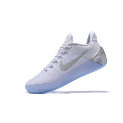 Nike Erkek Kobe A.D. Beyaz / Metal Gümüş Basketbol Ayakkabısı Türkiye - 1UWT8EIC